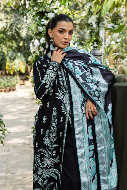 Akbar Aslam | Elaria RTW Lawn 26 | Sylvie - Luxury Dress - available at Maria Faisal in UK and USA.
