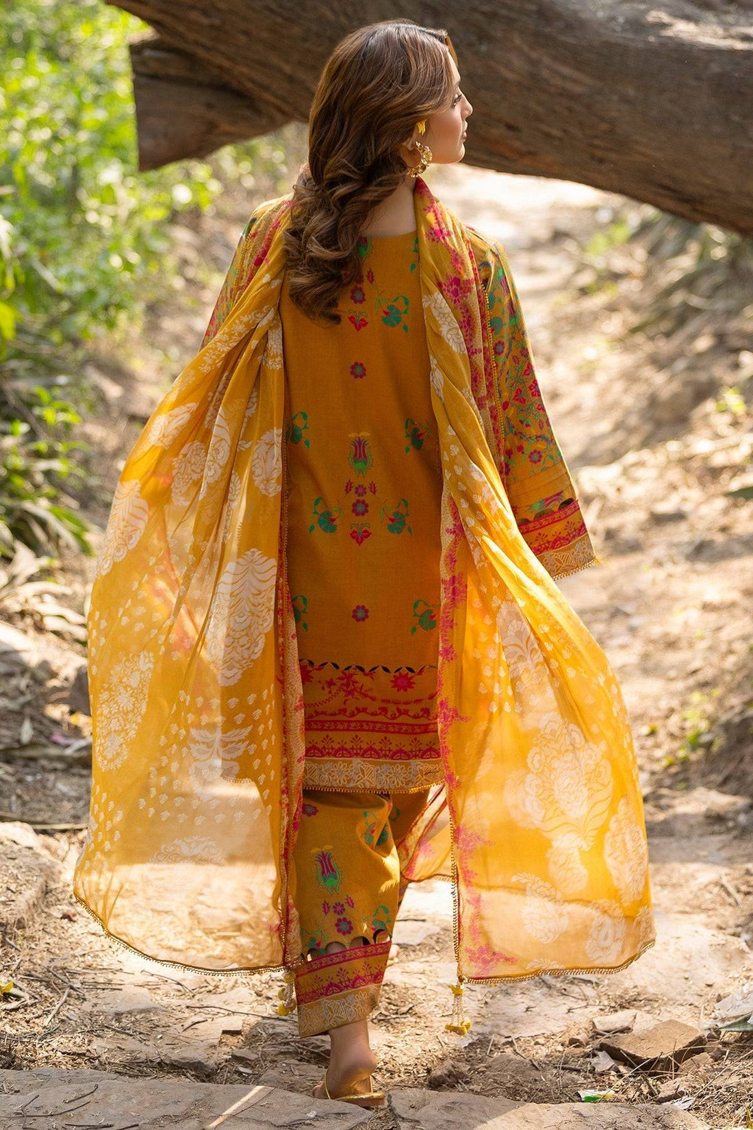 Charizma | C prints Lawn | CP5-13 by Maria Faisal - Registered Vendor of : Charizma - type : Ladies Clothes - 100% original wedding dresses