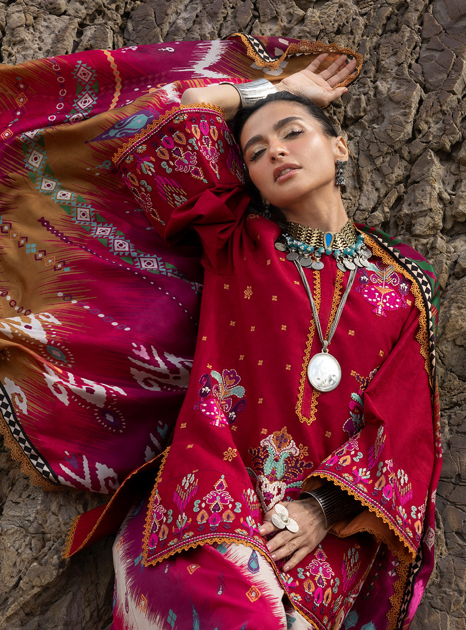Zainab Chottani | Spring Summer Lawn 26 | Zamira - Luxury Dress - available at Maria Faisal in UK and USA.