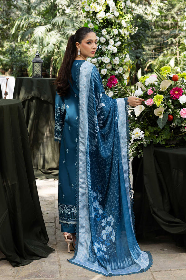 Akbar Aslam | Elaria RTW Lawn 26 | Eveline - Luxury Dress - available at Maria Faisal in UK and USA.