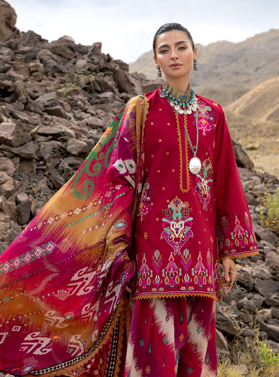 Zainab Chottani | Spring Summer Lawn 26 | Zamira - Luxury Dress - available at Maria Faisal in UK and USA.
