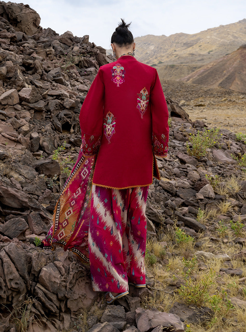 Zainab Chottani | Spring Summer Lawn 26 | Zamira - Luxury Dress - available at Maria Faisal in UK and USA.