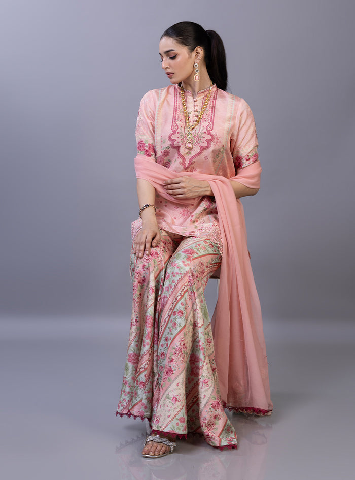 Zainab Chottani | Eid Edit 26 | Teya - Luxury Dress - available at Maria Faisal in UK and USA.