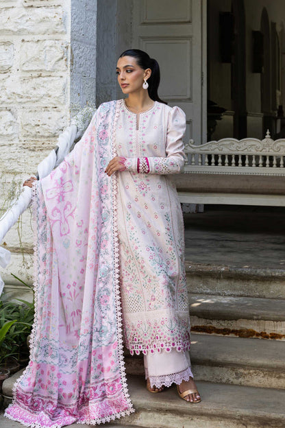 Akbar Aslam | Elaria RTW Lawn 26 | Petalia - Luxury Dress - available at Maria Faisal in UK and USA.