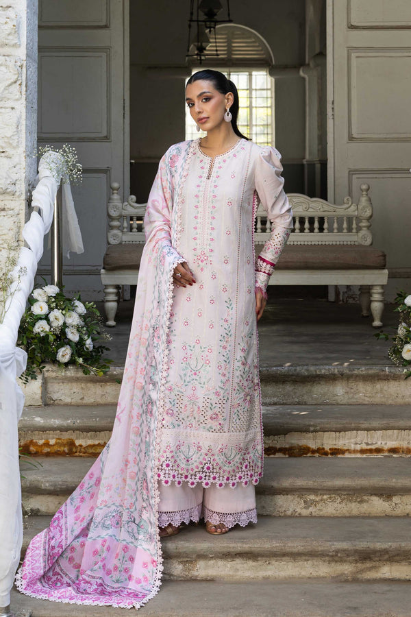 Akbar Aslam | Elaria RTW Lawn 26 | Petalia - Luxury Dress - available at Maria Faisal in UK and USA.