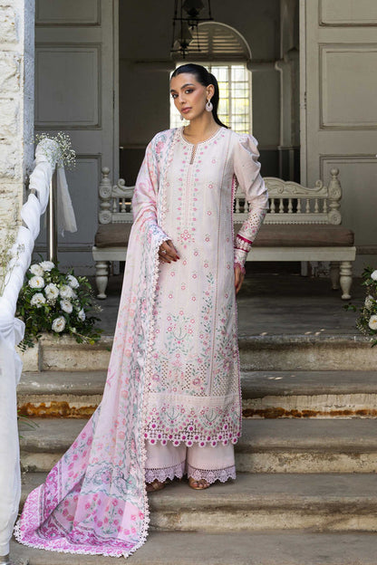 Akbar Aslam | Elaria RTW Lawn 26 | Petalia - Luxury Dress - available at Maria Faisal in UK and USA.