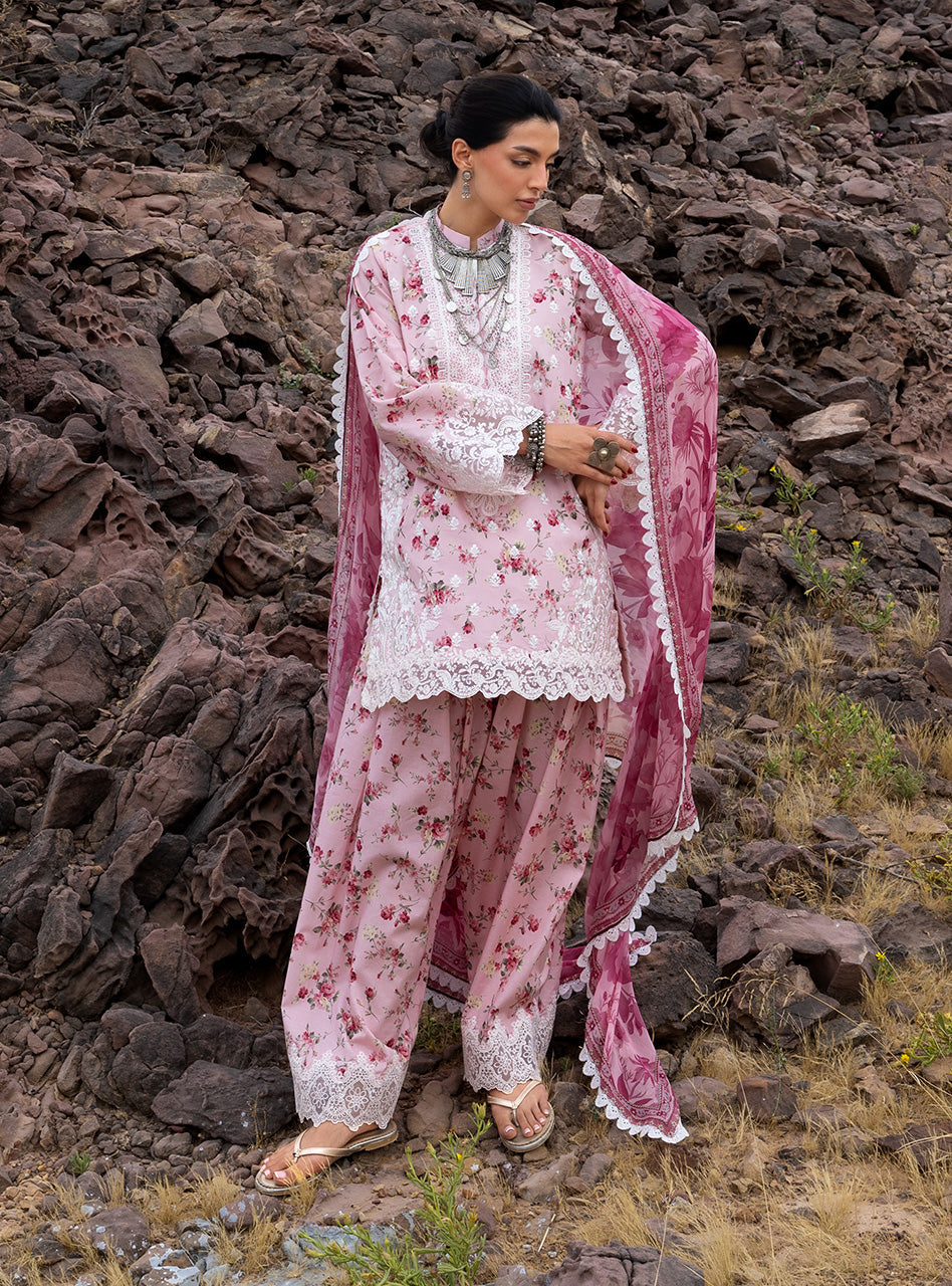 Zainab Chottani | Spring Summer Lawn 26 | Zimal - Luxury Dress - available at Maria Faisal in UK and USA.