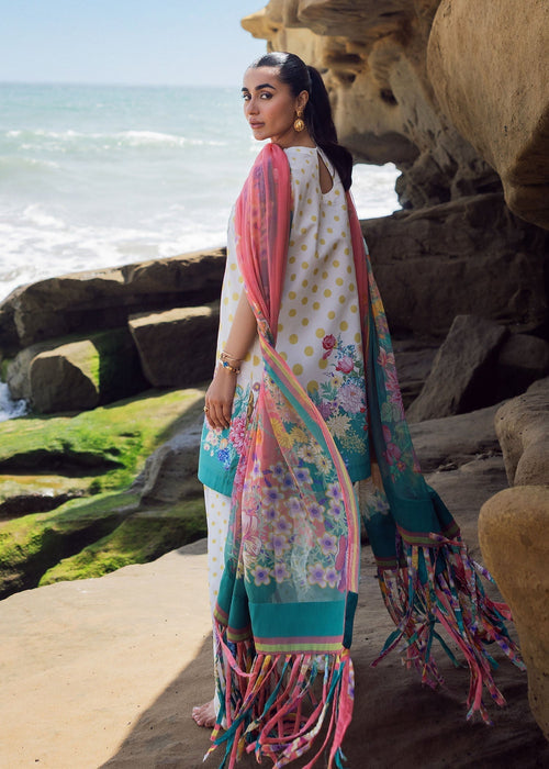 Sadaf Fawad Khan | Siraa Lawn 25 | Retro Polka