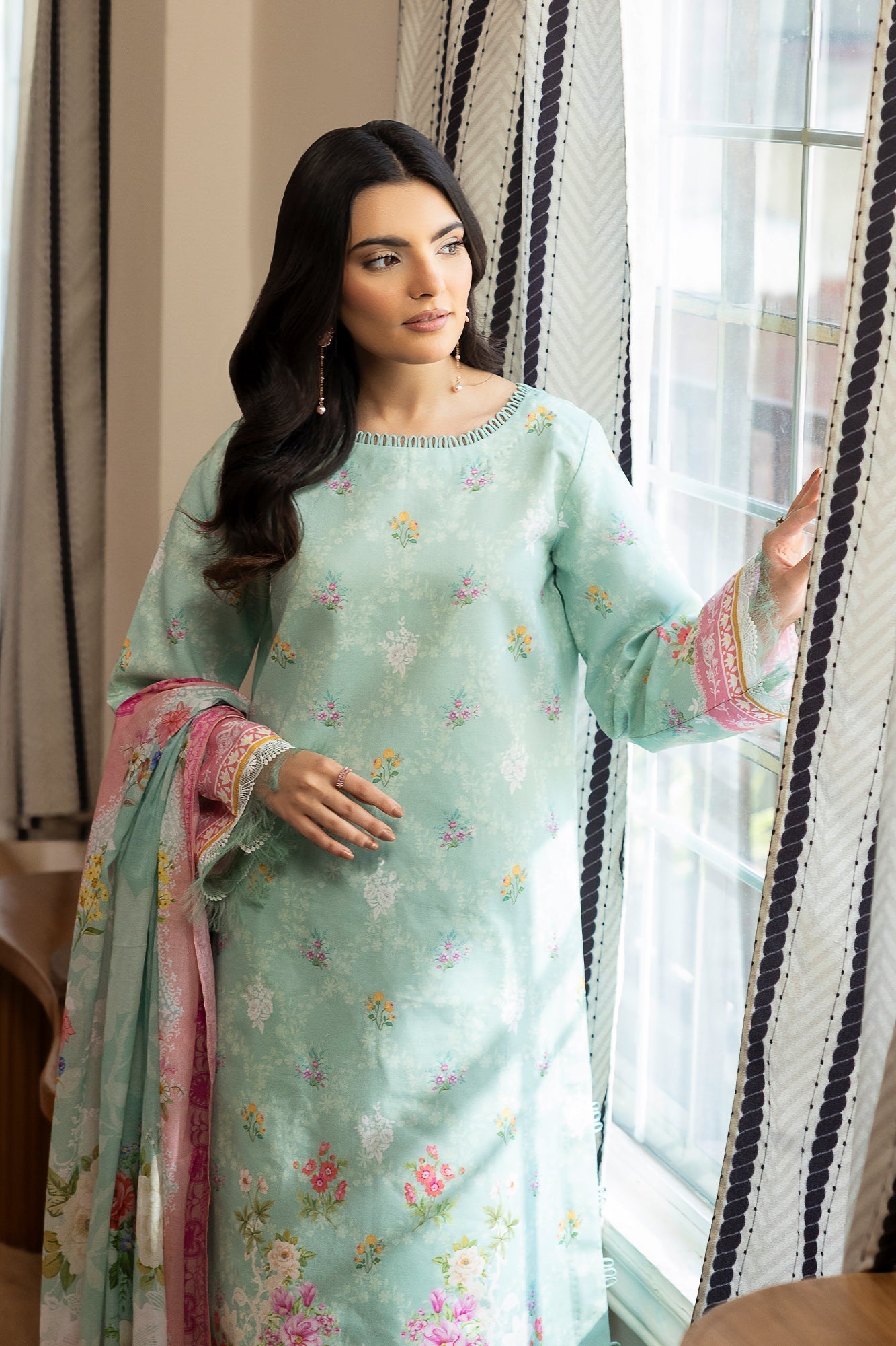 Rajbari | Nissa Exclusive Summer Prints | 12 - Casual Dress - available at Maria Faisal in UK and USA.