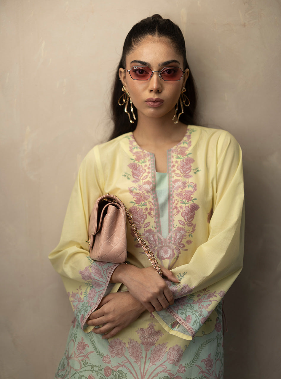 Zainab Chottani | Zahra Spring Edit 26 | Buttercup - Luxury Dress - available at Maria Faisal in UK and USA.