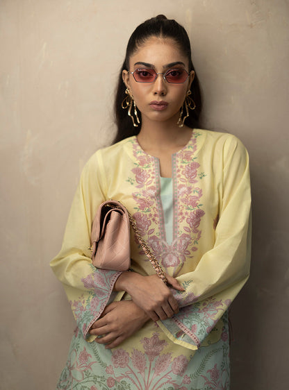 Zainab Chottani | Zahra Spring Edit 26 | Buttercup - Luxury Dress - available at Maria Faisal in UK and USA.