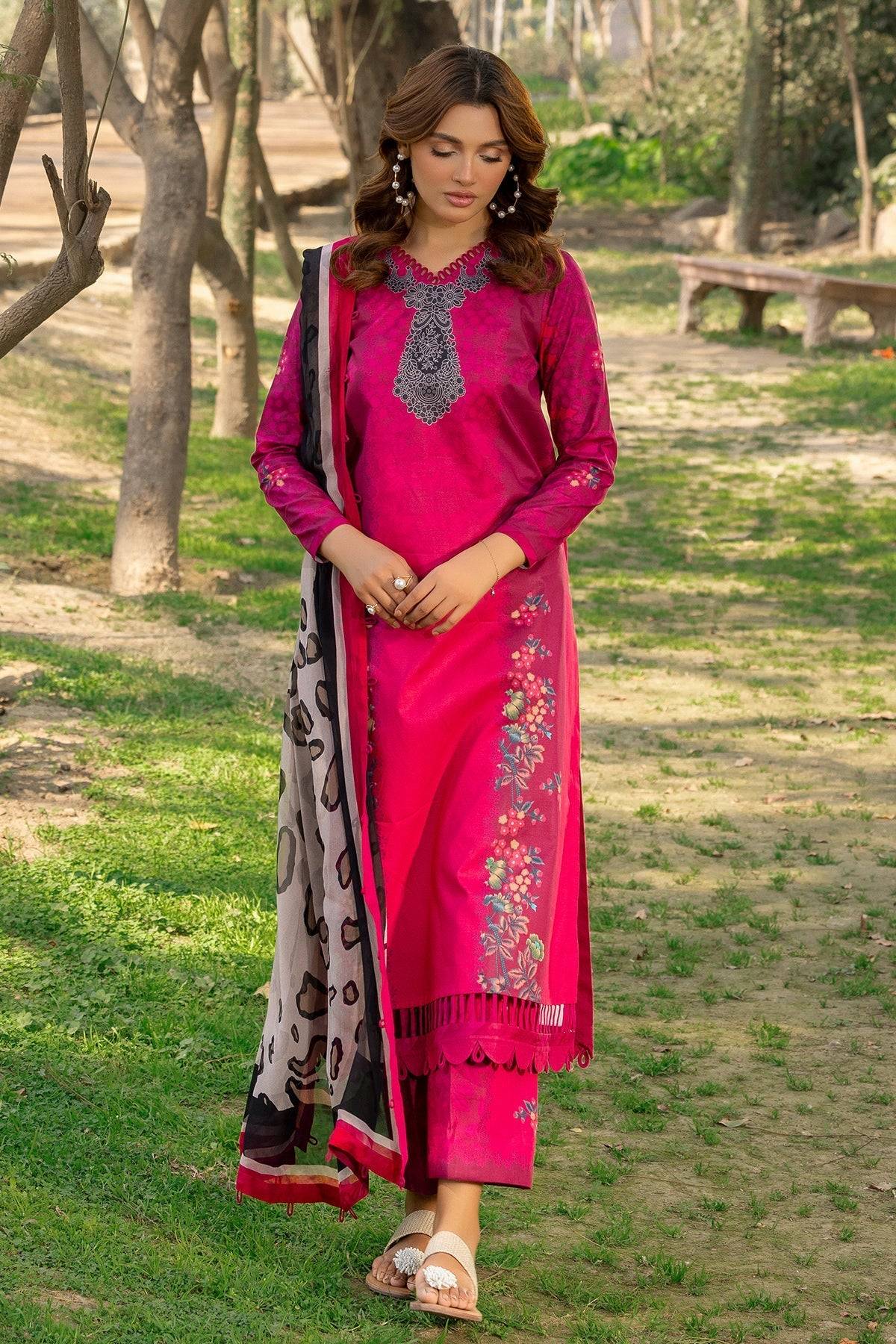 Charizma | C prints Lawn | CP5-12 by Maria Faisal - Registered Vendor of : Charizma - type : Ladies Clothes - 100% original wedding dresses