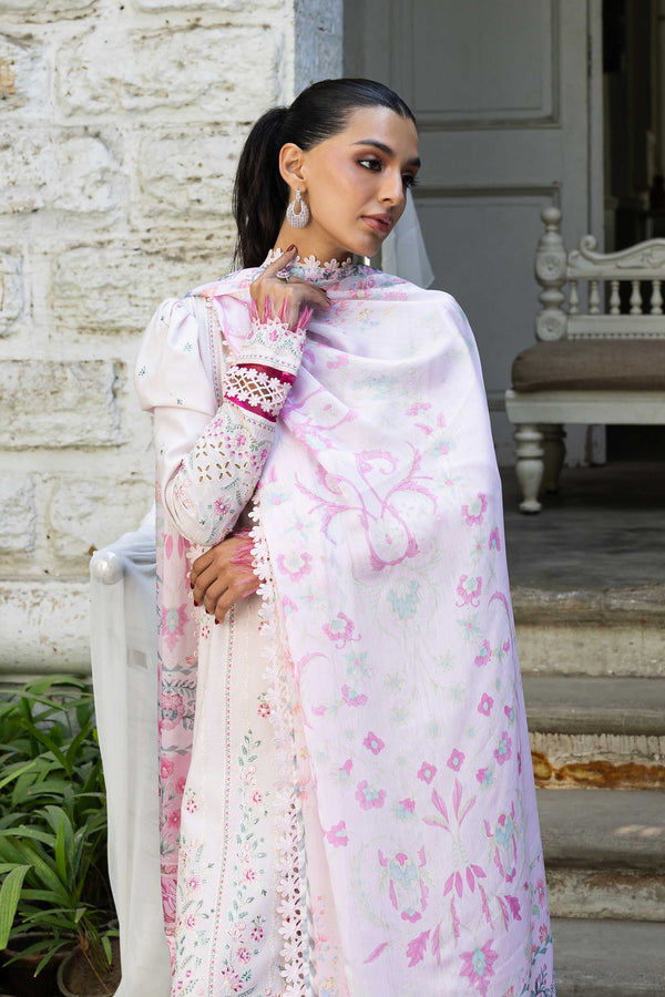 Akbar Aslam | Elaria RTW Lawn 26 | Petalia - Luxury Dress - available at Maria Faisal in UK and USA.