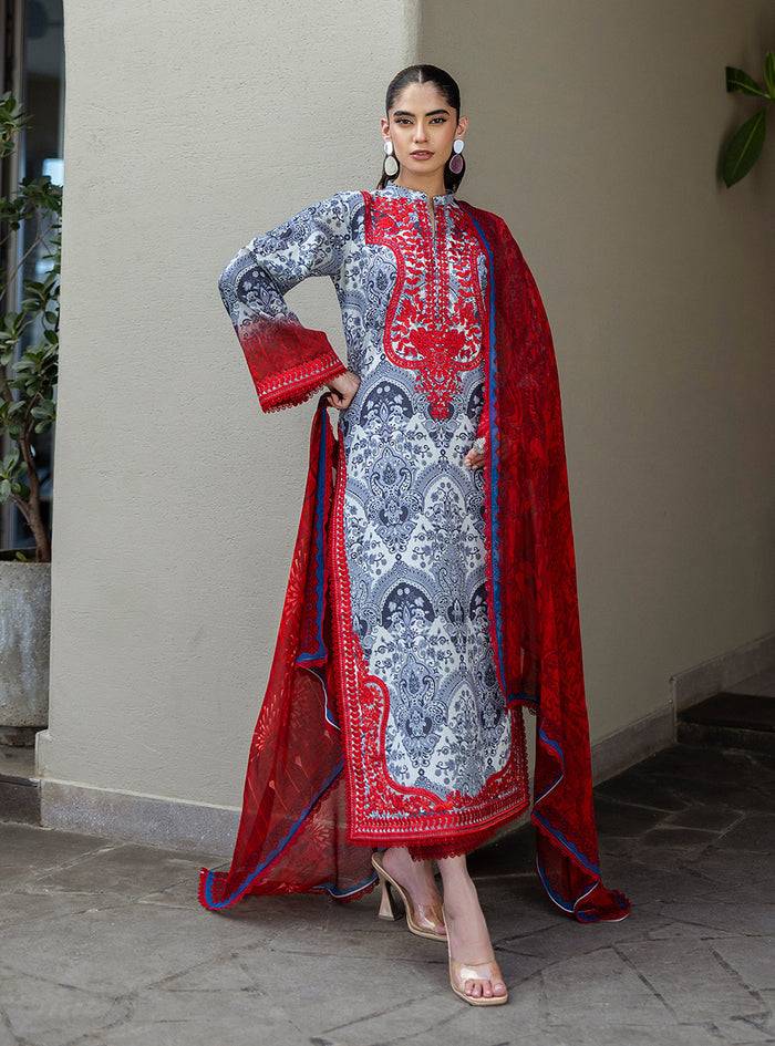 Zainab Chottani | Tahra Lawn 25 | Syra - Ladies Clothes 