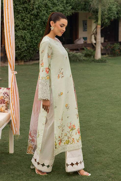 Saad Shaikh | Lawn 25 | Pista - Floral Mirage by Maria Faisal - Registered Vendor of : Saad Shaikh - type : Ladies Clothes - 100% original wedding dresses