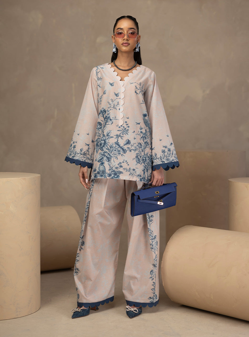 Zainab Chottani | Zahra Spring Edit 26 | Frosty - Luxury Dress - available at Maria Faisal in UK and USA.