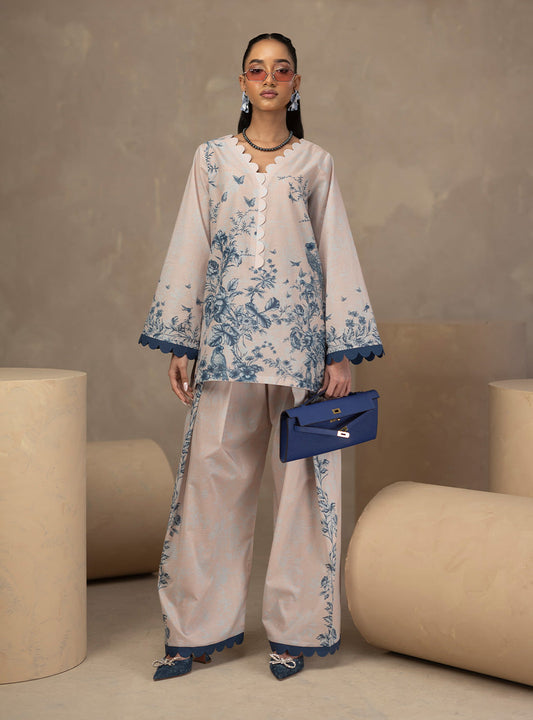 Zainab Chottani | Zahra Spring Edit 26 | Frosty - Luxury Dress - available at Maria Faisal in UK and USA.