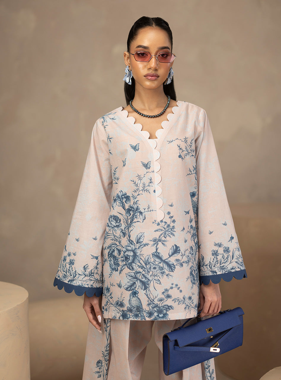 Zainab Chottani | Zahra Spring Edit 26 | Frosty - Luxury Dress - available at Maria Faisal in UK and USA.