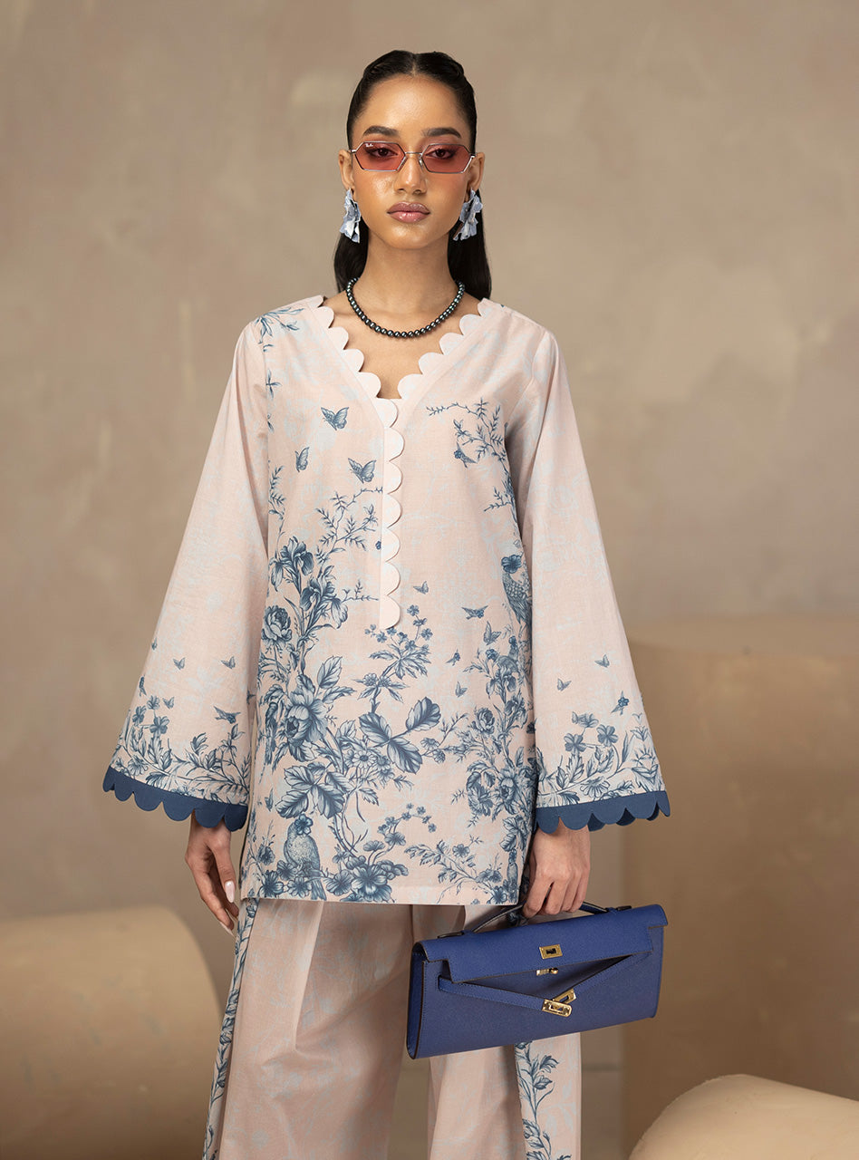 Zainab Chottani | Zahra Spring Edit 26 | Frosty - Luxury Dress - available at Maria Faisal in UK and USA.