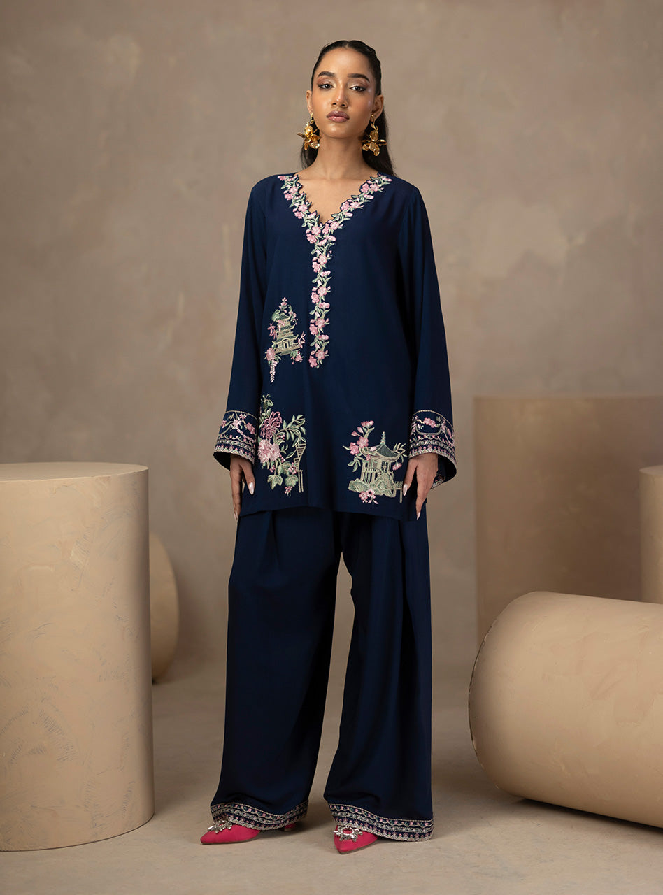 Zainab Chottani | Zahra Spring Edit 26 | Cece - Luxury Dress - available at Maria Faisal in UK and USA.