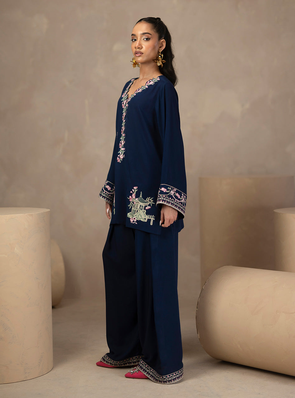 Zainab Chottani | Zahra Spring Edit 26 | Cece - Luxury Dress - available at Maria Faisal in UK and USA.