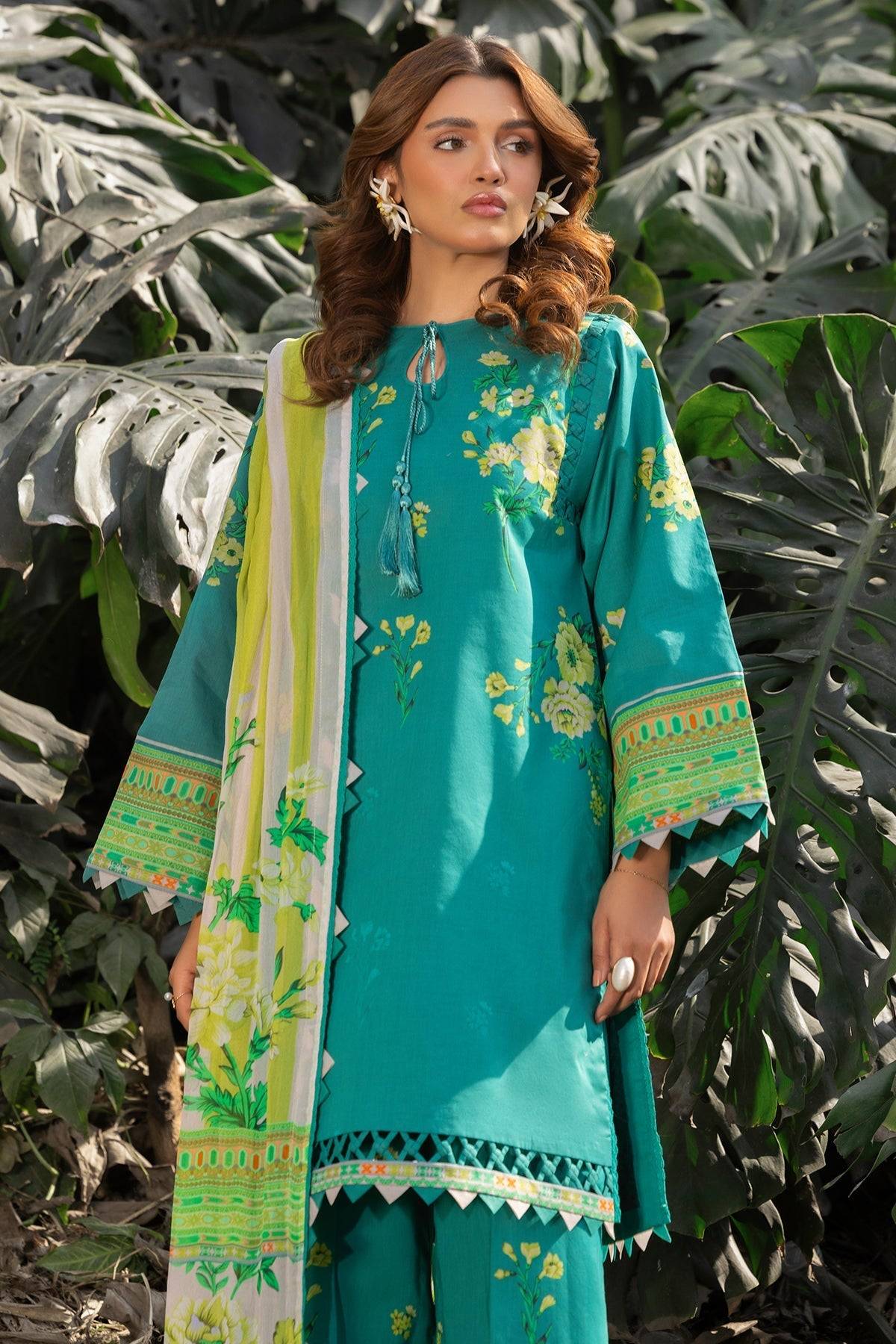 Charizma | C prints Lawn |CP5-21 by Maria Faisal - Registered Vendor of : Charizma - type : Ladies Clothes - 100% original wedding dresses