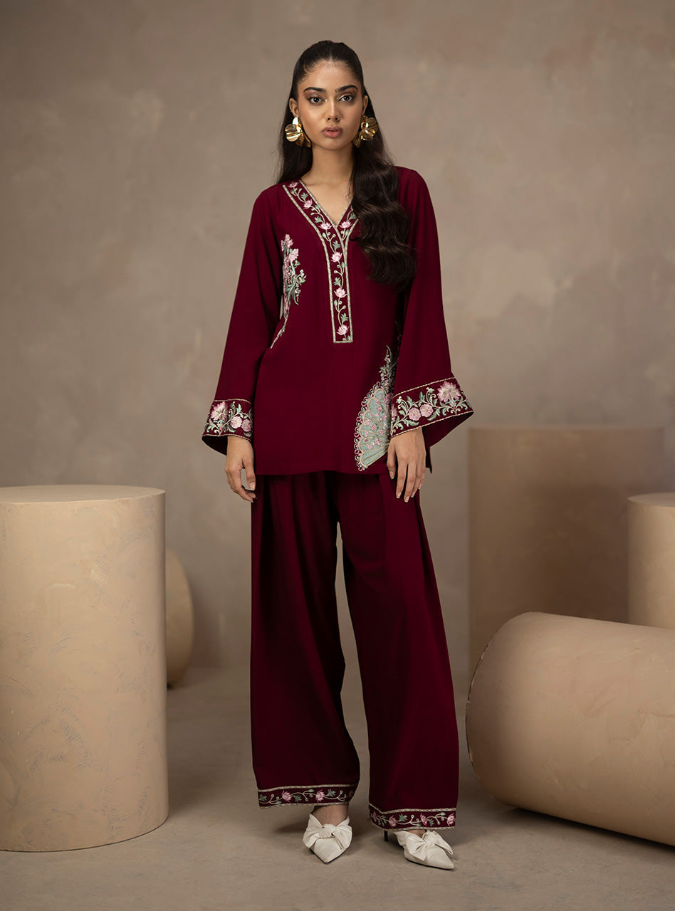 Zainab Chottani | Zahra Spring Edit 26 | Cheri - Luxury Dress - available at Maria Faisal in UK and USA.