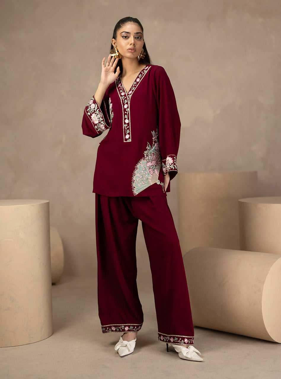 Zainab Chottani | Zahra Spring Edit 26 | Cheri - Luxury Dress - available at Maria Faisal in UK and USA.