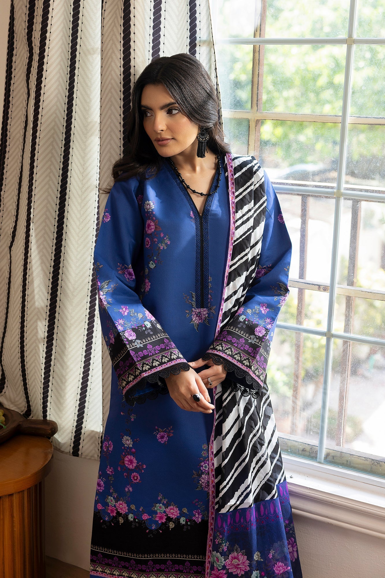 Rajbari | Nissa Exclusive Summer Prints | 07 - Casual Dress - available at Maria Faisal in UK and USA.