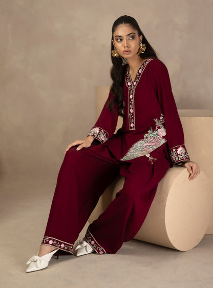 Zainab Chottani | Zahra Spring Edit 26 | Cheri - Luxury Dress - available at Maria Faisal in UK and USA.