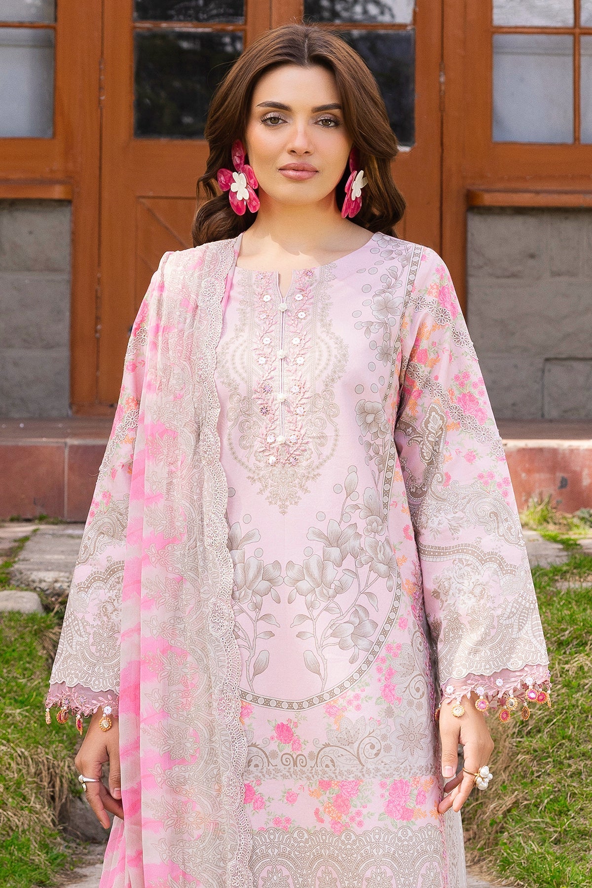 Charizma | Rang e Bahar | VOL 02 CRB6-12 - Luxury Dress - available at Maria Faisal in UK and USA.