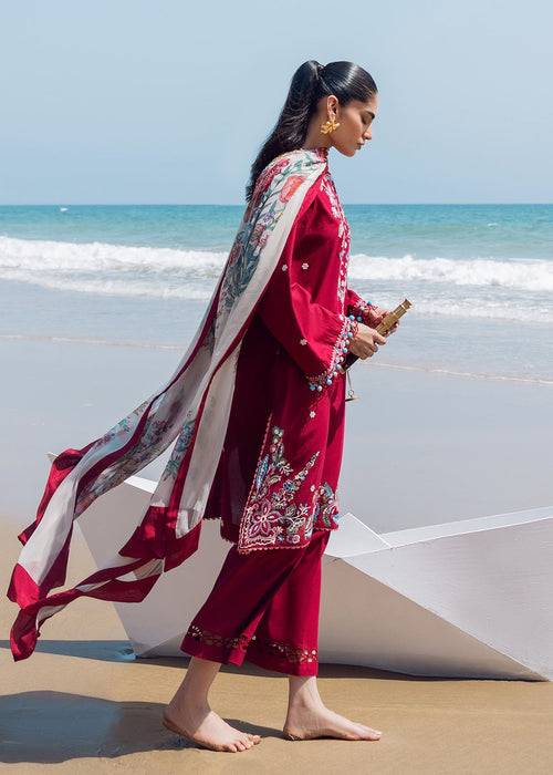 Sadaf Fawad Khan | Siraa Lawn 25 | Floral Paisley by Maria Faisal - Registered Vendor of : Sadaf Fawad Khan - type : Ladies Clothes - 100% original wedding dresses