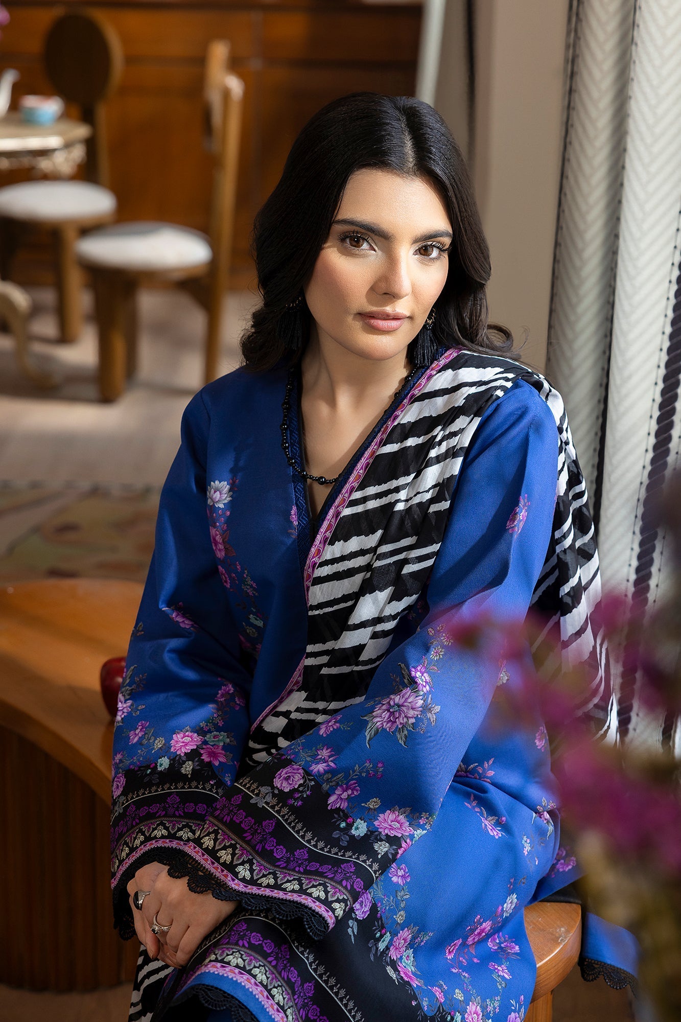 Rajbari | Nissa Exclusive Summer Prints | 07 - Casual Dress - available at Maria Faisal in UK and USA.