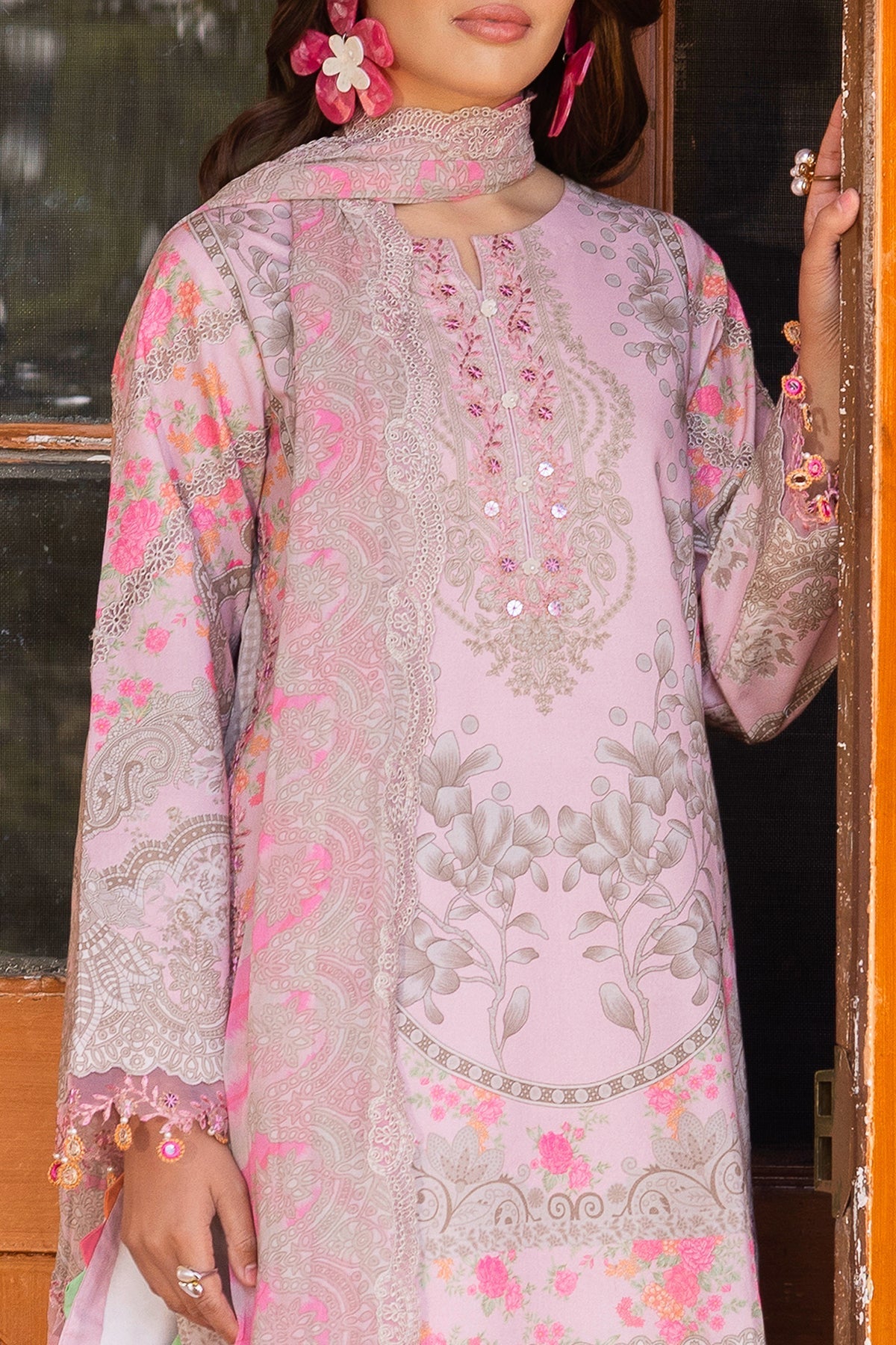 Charizma | Rang e Bahar | VOL 02 CRB6-12 - Luxury Dress - available at Maria Faisal in UK and USA.