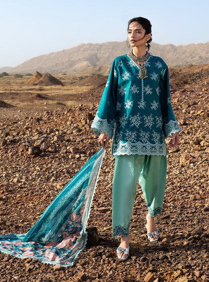 Zainab Chottani | Spring Summer Lawn 26 | Nissa - Luxury Dress - available at Maria Faisal in UK and USA.