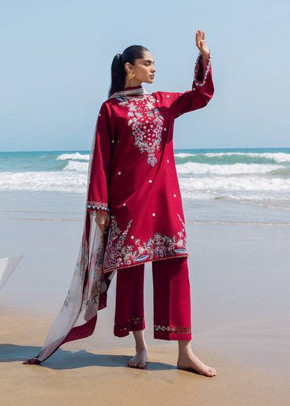 Sadaf Fawad Khan | Siraa Lawn 25 | Floral Paisley by Maria Faisal - Registered Vendor of : Sadaf Fawad Khan - type : Ladies Clothes - 100% original wedding dresses