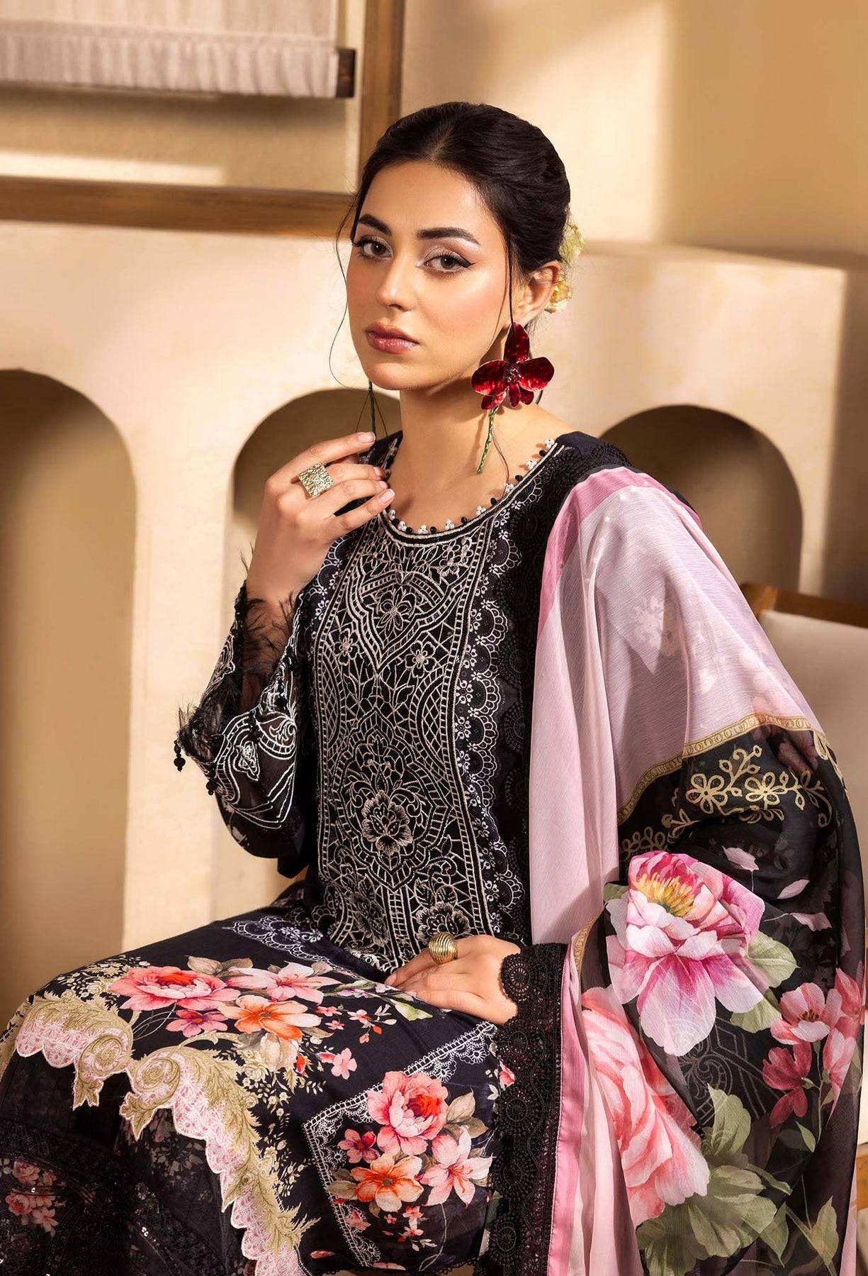Adans Libas | Chantelle Print Lawn | CHANTELLE 99951 by Maria Faisal - Registered Vendor of : Adans Libas - type : Ladies Clothes - 100% original wedding dresses