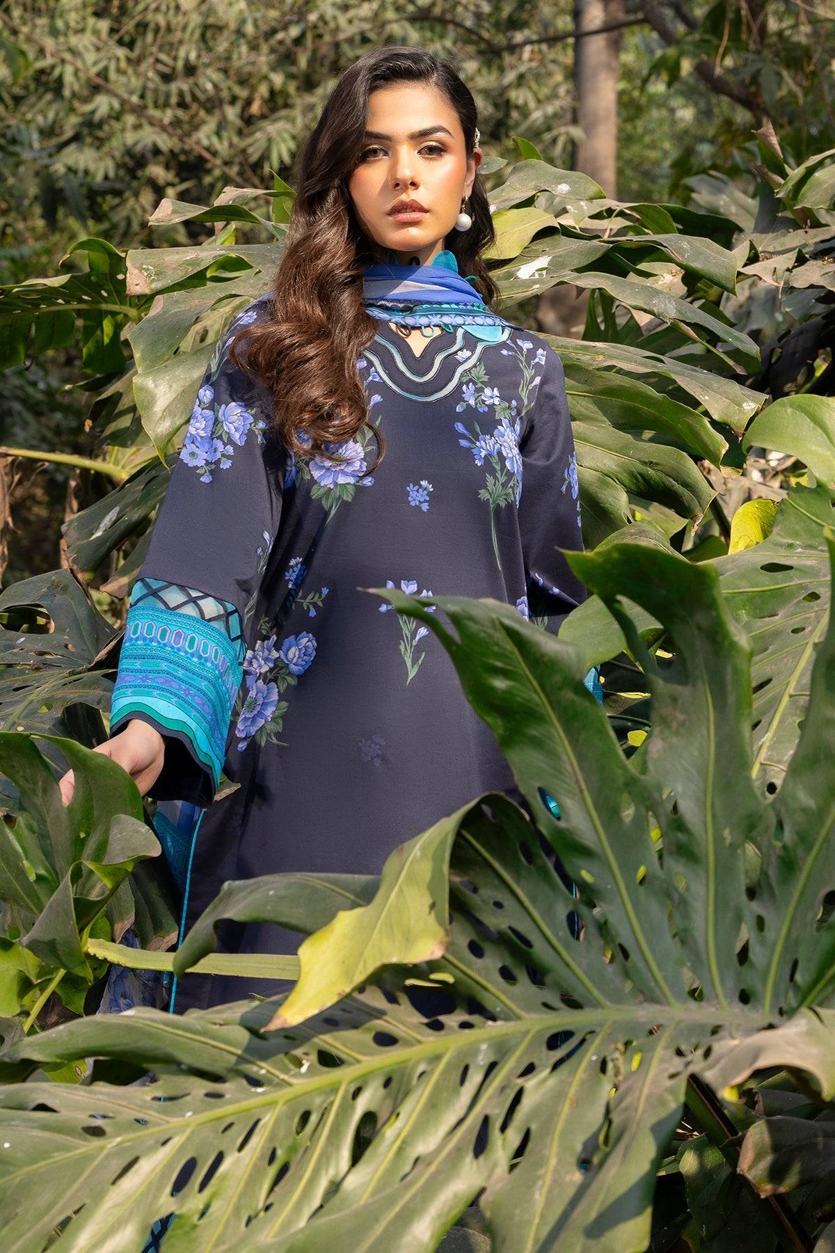 Charizma | C prints Lawn | CP5-19 by Maria Faisal - Registered Vendor of : Charizma - type : Ladies Clothes - 100% original wedding dresses