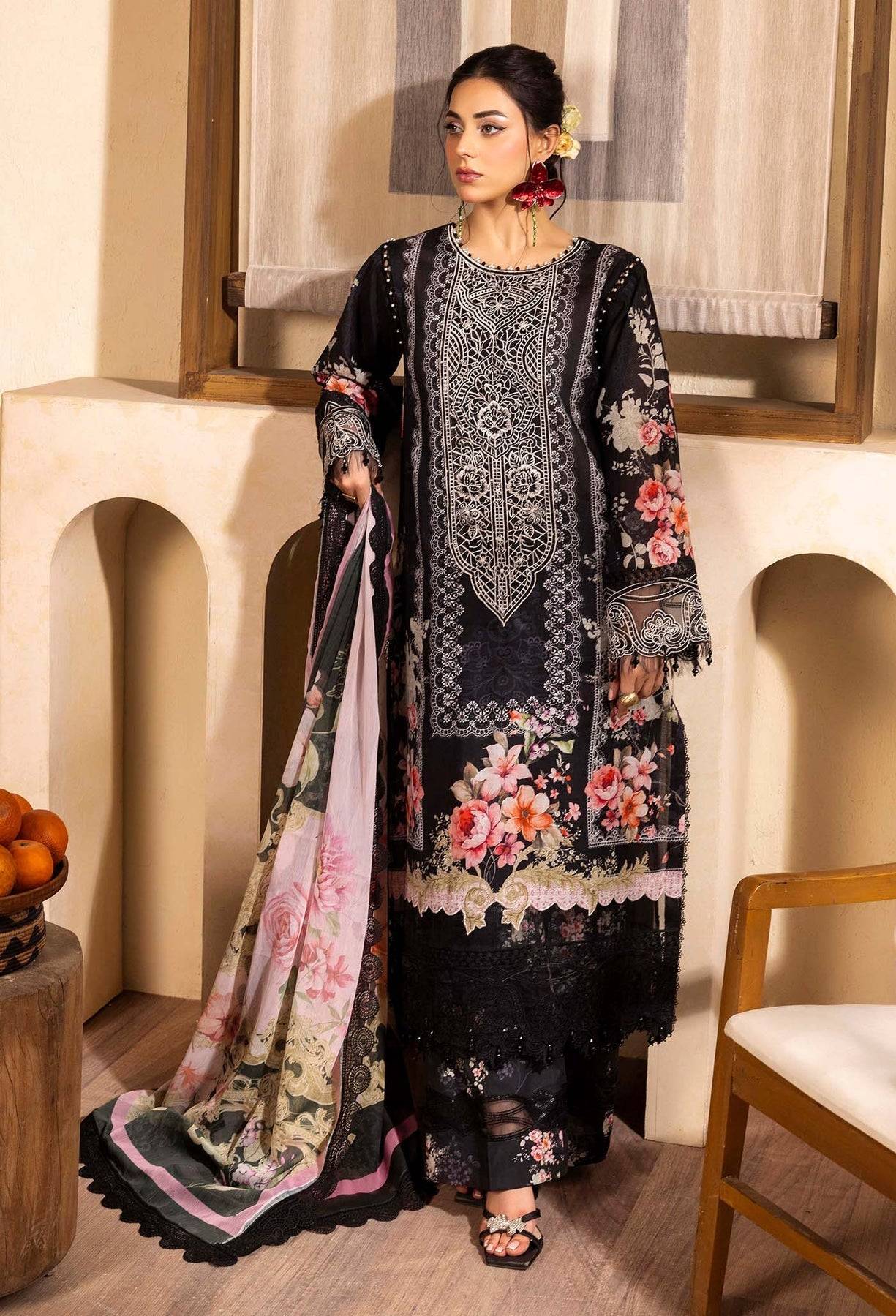 Adans Libas | Chantelle Print Lawn | CHANTELLE 99951 by Maria Faisal - Registered Vendor of : Adans Libas - type : Ladies Clothes - 100% original wedding dresses