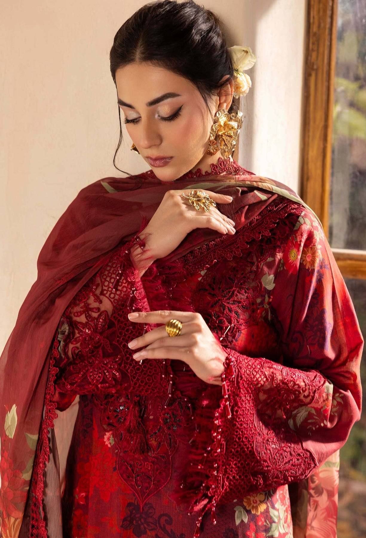 Adans Libas | Chantelle Print Lawn | CHANTELLE 99950 by Maria Faisal - Registered Vendor of : Adans Libas - type : Ladies Clothes - 100% original wedding dresses