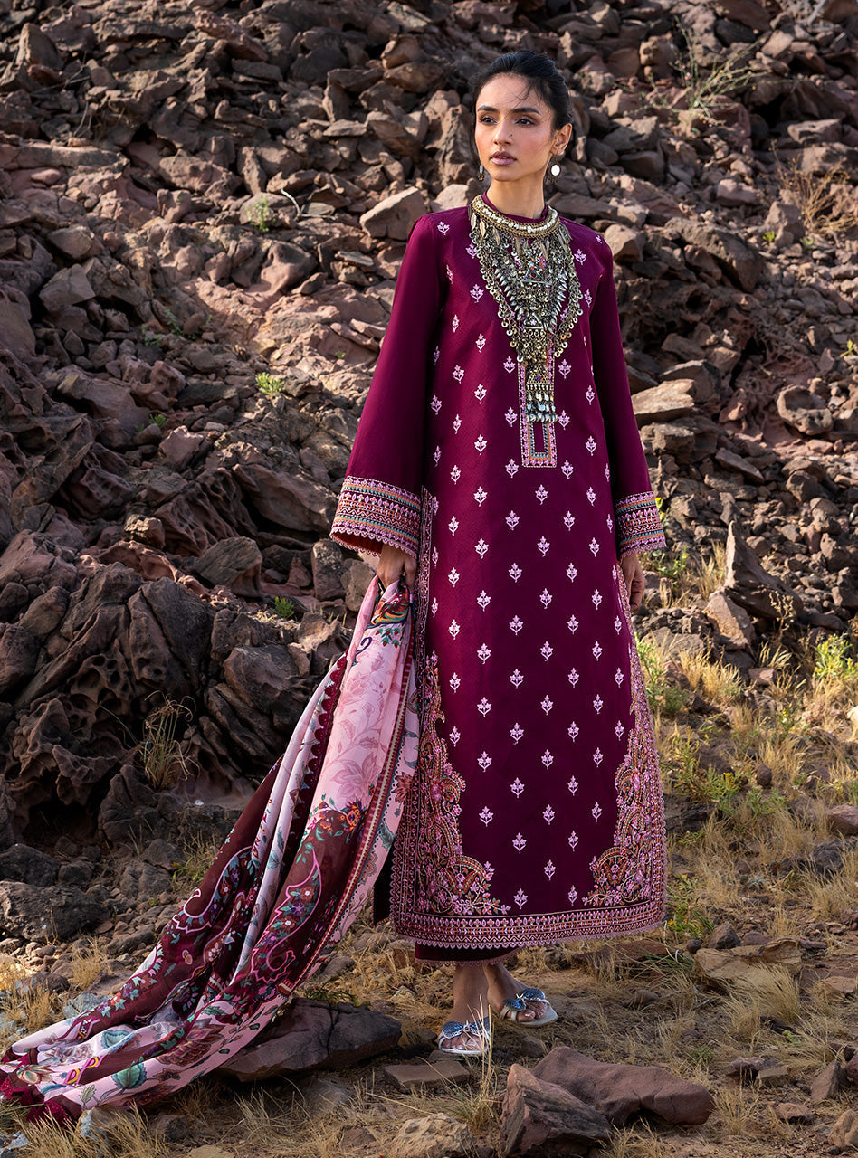 Zainab Chottani | Spring Summer Lawn 26 | Aylin - Luxury Dress - available at Maria Faisal in UK and USA.