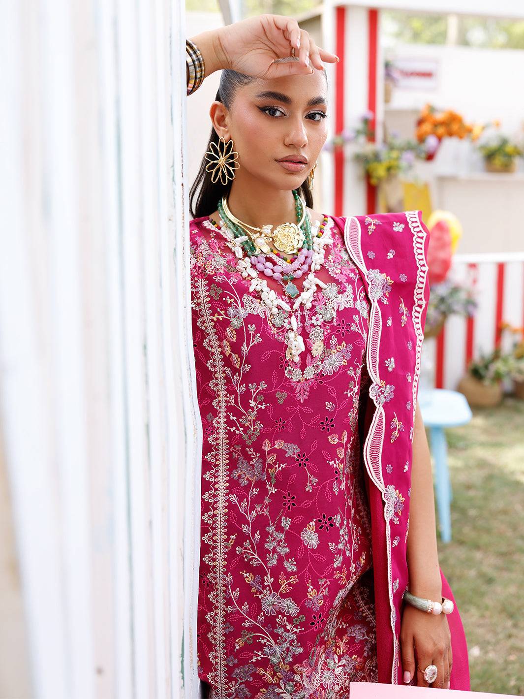 Bin Ilyas | Carnival Summer Edit 25 | 35 - B by Maria Faisal - Registered Vendor of : Bin Ilyas - type : Ladies Clothes - 100% original wedding dresses