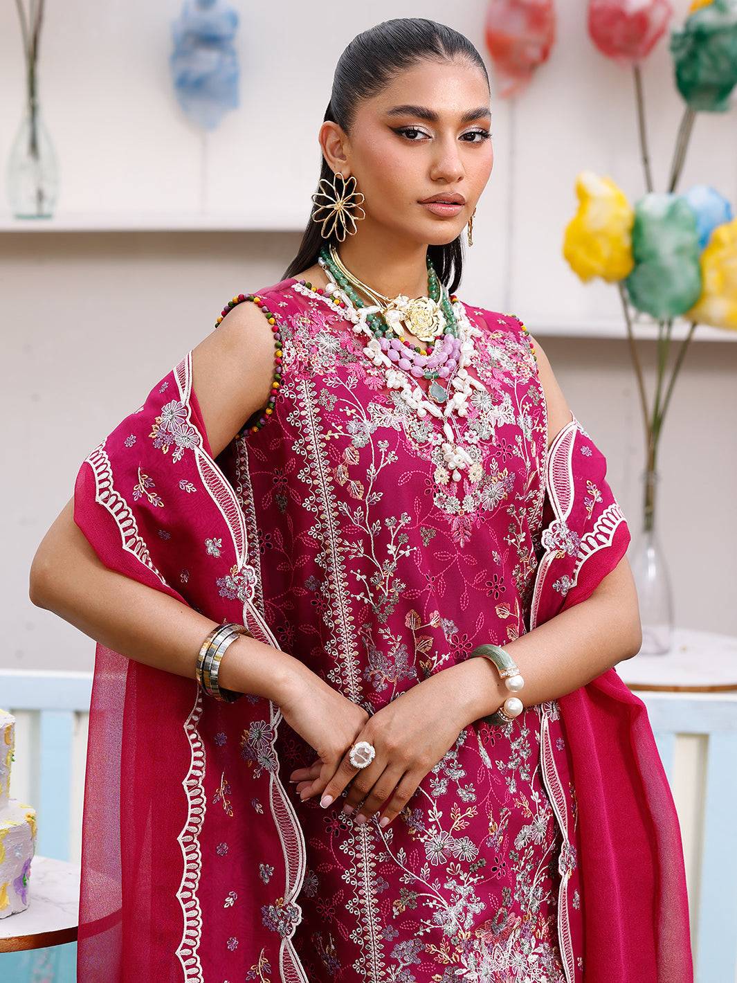 Bin Ilyas | Carnival Summer Edit 25 | 35 - B by Maria Faisal - Registered Vendor of : Bin Ilyas - type : Ladies Clothes - 100% original wedding dresses