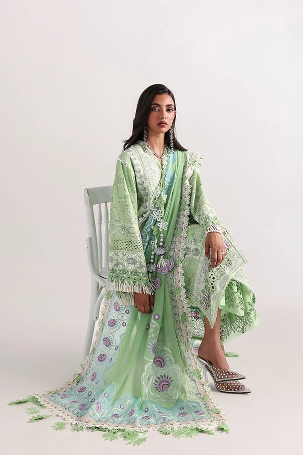 Suffuse | Lawn Eid 26 | NAVIEL - Luxury Dress - available at Maria Faisal in UK and USA.