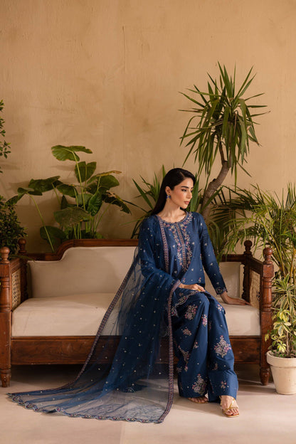 Batik | Nyra Embroidered Summer Solids | Perk by Maria Faisal - Registered Vendor of : Batik - type : Ladies Clothes - 100% original wedding dresses