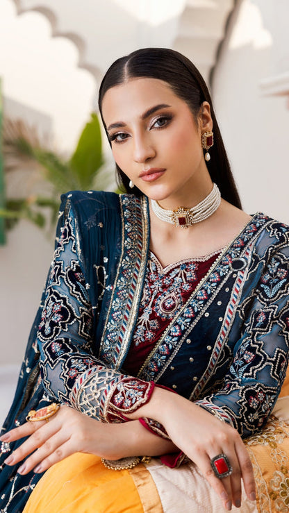 Zebtan | Andaz e Makhmal | ZAM-08 - Ladies Clothes - Maria Faisal