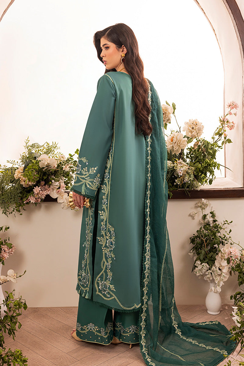 Shurooq | Mon Cheri |Jade - Luxury Dress - available at Maria Faisal in UK and USA.