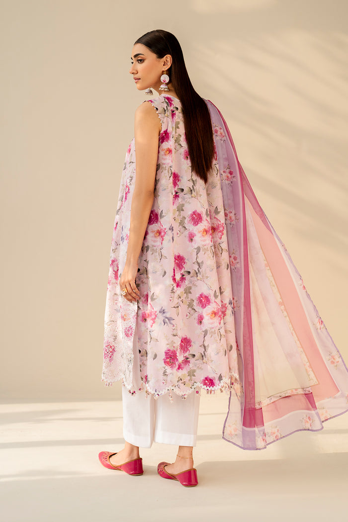 Baroque | Luxury Pret Summer | UF-4276 - Luxury Dress - available at Maria Faisal in UK and USA.