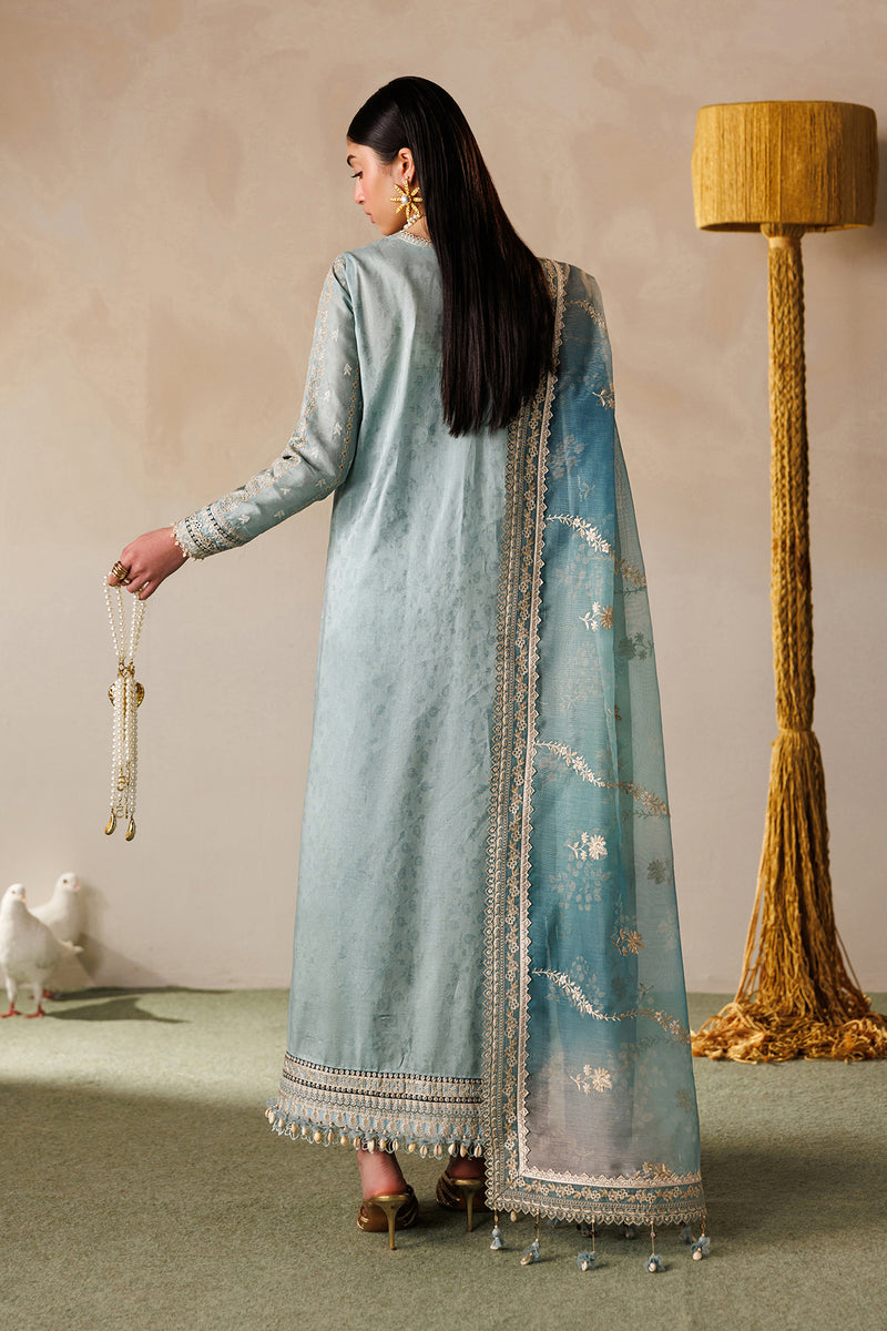 Baroque | Eid Lawn 26 | EL26-D01 - Luxury Dress - available at Maria Faisal in UK and USA.