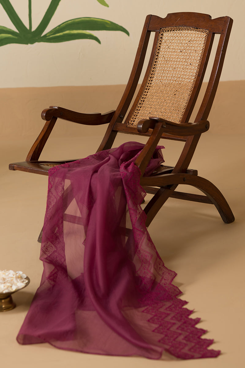 Cross Stitch | Chikankari Lawn Collection | P-07 - Maria Faisal